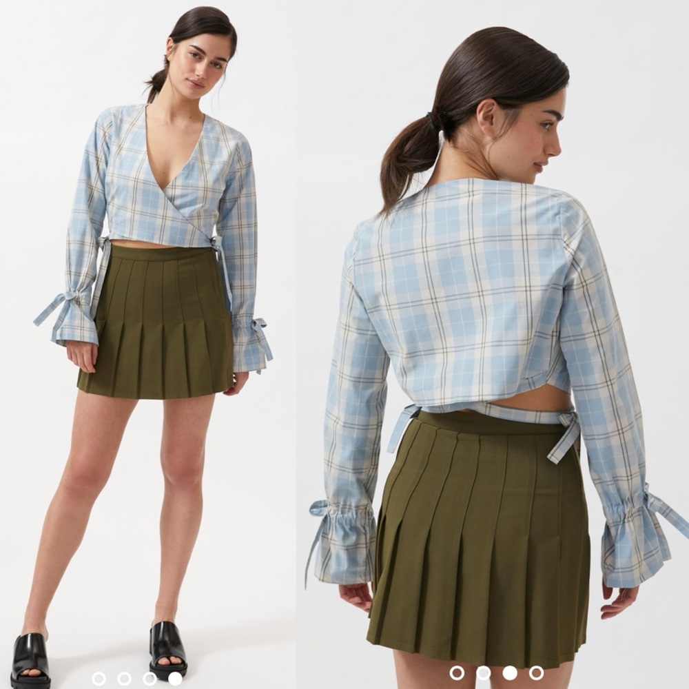 NWT Urban Outfitters Milk It Vine Wrap Top